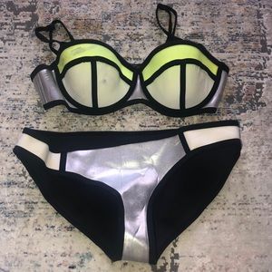 Triangle bathing suit